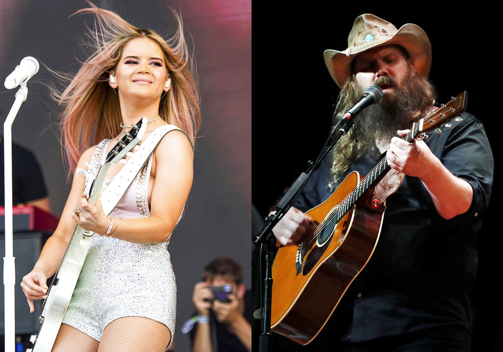 Maren Morris, Chris Stapleton lead ACM Awards nominations News